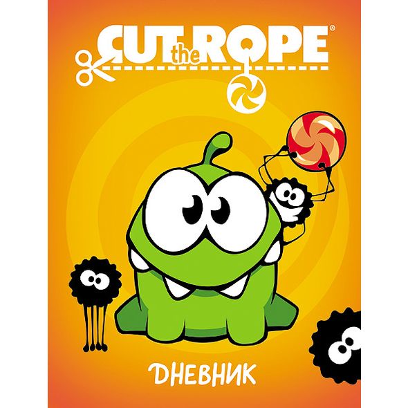 Дневник для 1-4 классов 48л А5ф тв.переплет Со справ.инф-CUT THE ROPE- , 